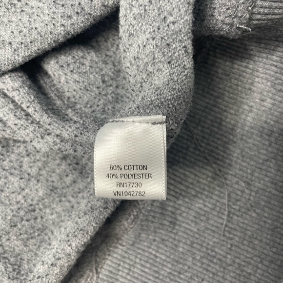 Converse Sweater Cardigan Pullover Ribbed Knit Mock Neck women’s Size 1 XL - Picture 5 of 6